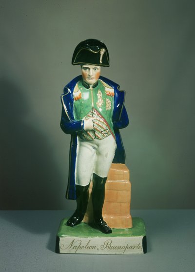 Figure de Staffordshire de Napoléon Bonaparte - English School